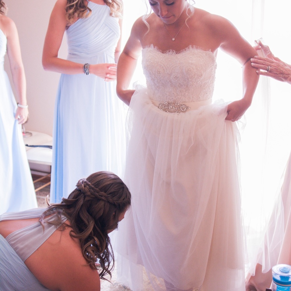Casablanca Wedding Gown with Belt